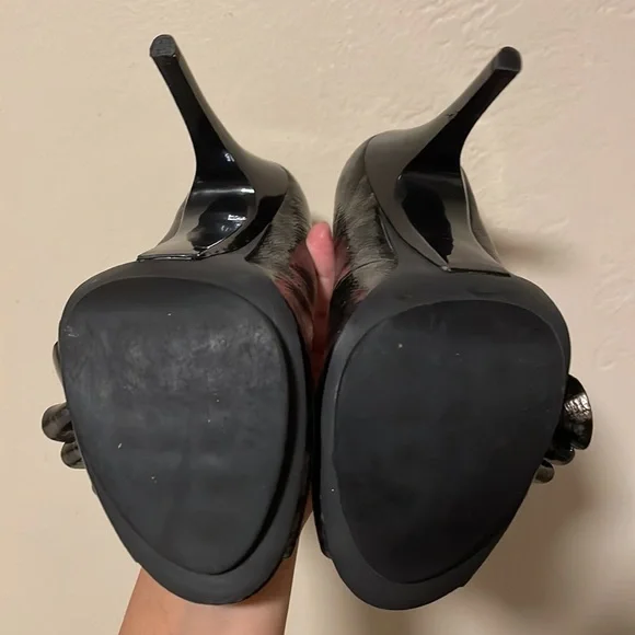 Steve Madden Leopard Print heels - Picture 5 of 5